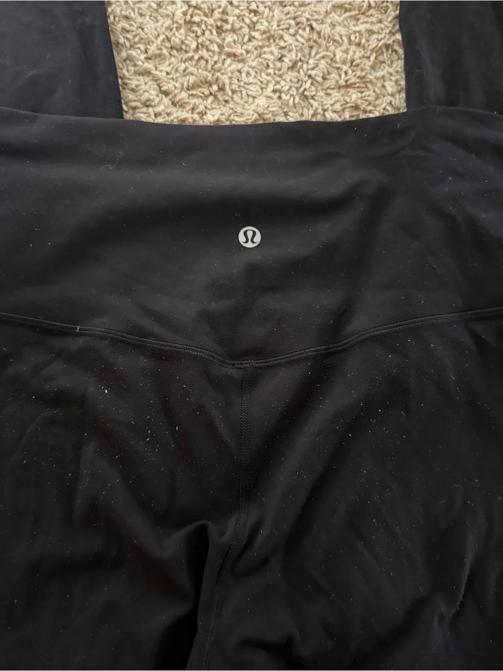 lululemon athletica Black High-Waist Seamless Leggings